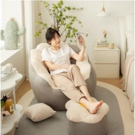 Lazy sofa, bedroom, living room, small apartment for rent, single person, small sofa, stool, lounge chair, tatami, internet famous chair