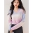 A niche mohair gradient printed sweater for women's autumn trend brand, loose and lazy wool knitted sweater