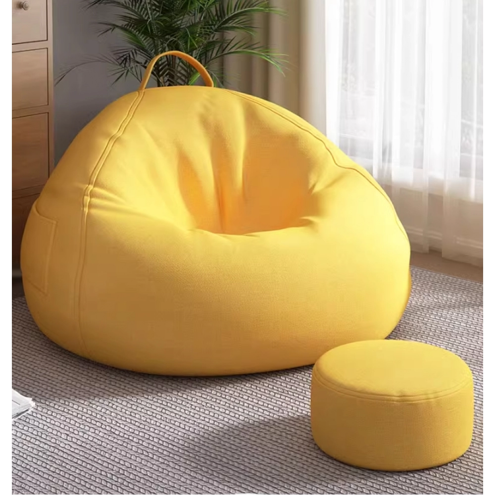 Lazy Sofa Bean Bag Sleepable Small Bedroom Living Room Balcony Tatami Backrest Cushion Single Sofa Chair