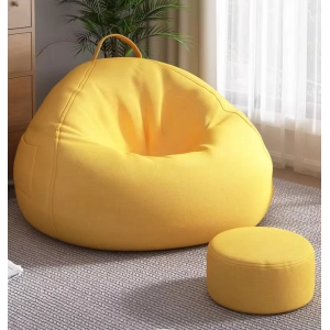Lazy Sofa Bean Bag Sleepable Small Bedroom Living Room Balcony Tatami Backrest Cushion Single Sofa Chair