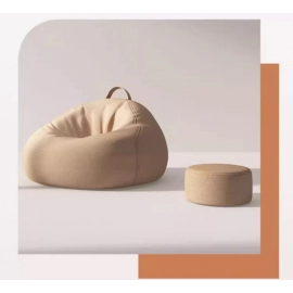 Lazy Sofa Bean Bag Sleepable Small Bedroom Living Room Balcony Tatami Backrest Cushion Single Sofa Chair