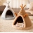 Cat Nest Four Seasons Universal Closed House Cat House Winter Warmth Removable Washable Internet Celebrity Winter Cat Mattress Supplies