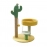Cactus small cat climbing frame, kitten scratching post, cat nest, cat ball integrated non occupying frame, cat toy collection