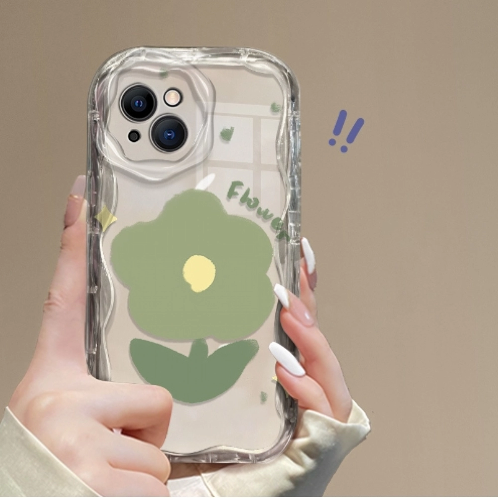 Suitable for Apple 15Promax phone case, new iPhone 14, high-end feel, 13Pro oil painting, flower 12, cute 1