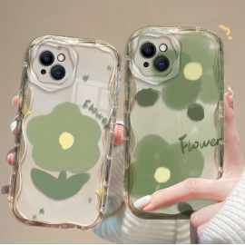 Suitable for Apple 15Promax phone case, new iPhone 14, high-end feel, 13Pro oil painting, flower 12, cute 1